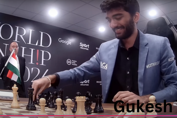 Chess Champion D Gukesh 2024