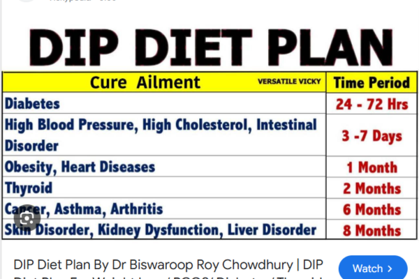 DIP DIET BENEFITS